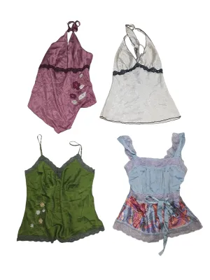 Y2k bestseller multicolor slip tops - 15 pcs - 5/11/24