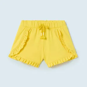 YELLOW SHORT FOR BABY GIRLS